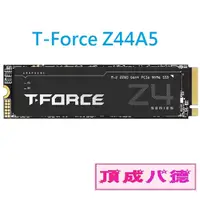 在飛比找蝦皮商城優惠-TEAM十銓 T-Force Z44A5 M.2 Gen4 