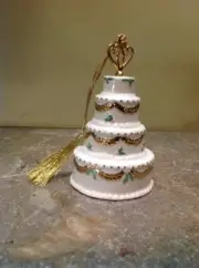 Lenox 4 Tiered Christmas Cake Topper Or Tree Ornament