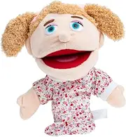 Abaodam Adorable Interactive Hand Puppet for Family Role Play Lightweight Storytelling Plaything for Home School and Outdoor Fun