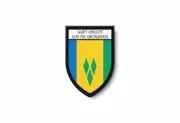 PATCH PATCHES EMBLEM IRON ON GLUE PRINT FLAG world st vincent grenadines