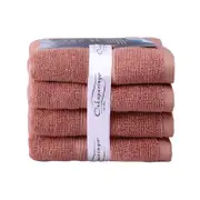 4PK Ultimate Alanya Bathroom Hand Towel 550Gsm Clay
