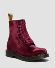 NIB*Womens*Dr. Martens*1460 Vegan 8 Eye Boot**6-10*Red Velvet*Doc