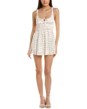 Avantlook Elastic Bodice Mini Dress
