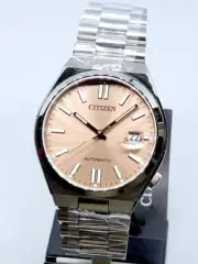 Citizen x Pantone Warm Sand Automatic Stainless Steel Men's Watch NJ0158-89Y