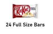 Nestle White Chocolate Bars 42g Each 24 Full Size Bars
