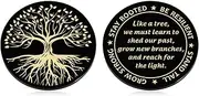 Sobriety Coin Challenge Coin Sobriety Gifts for Women Men Faith Based Gifts Tree of Life Gifts Alcoholics Anonymous Gifts Sober Gifts for Women Motivational Gifts Men Women in Recovery Gift