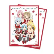 65 Ct Holiday Standard Deck Sleeves Holder Protector for Sword Art Online II