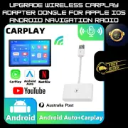 Upgrade Wireless CarPlay Adapter Dongle for Apple IOS Android Navigation Radio