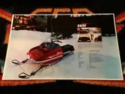 ‘73 CHAPARRAL FIREBIRD SS III Snowmobile Poster vintage sled firebird SSIII