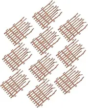 COMNESTBI 1 Set Miniature Farm Fences Garden Fence for DIY Micro Landscape and Dollhouse Decoration Realistic Modeling for Creative Projects