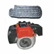 2 Stroke Engine Motor Chain 47 49 50cc For Mini Pocket Quad Dirt Bike ATV Buggy