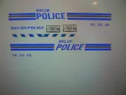 Welsh Louisiana Police Patrol Car Decals 1:24 Custom SUV