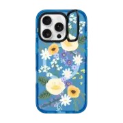 iPhone 16 Pro Impact Ring Stand Case MagSafe Compatible VERONICA VIOLET FLORAL MIX