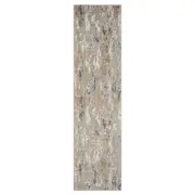 Amber Earthy Modern Runner - 187 Taupe