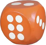 Milisten Extra Large Soft Foam Dice for Classroom Party Games Jumbo Colored Dice for Outdoor Activities Events Fun Party Accessories for Learning Engagement