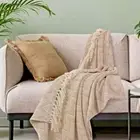 Indian Bohemian Hand Block Print DecorThrow Mud Cloth Sofa Blanket Bedding Throw
