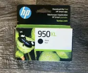 NIB HP Printer Ink 950XL Black New Sealed Box