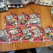 Tech Deck Steele Series Target Exclusive Set of 8 Spin Master Skateboard *Read