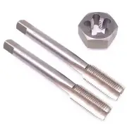 HSS M11x1mm Taper & Plug Tap & M11x1mm Hexagon Die Metric Thread Right Hand Set