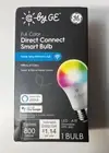 GE Full Color Direct Connect Smart Bulb A19 LED Color Changing 800 Lumens
