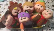 (6) 2022 CABBAGE PATCH KIDS 9" SEASONAL HELPERS Dolls "CUTIES"