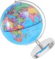 World Globe for Boys and Girls Learning Decorative Educational Geographical Globe Political Borders for Classroom Decor