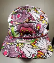 FISHE FISHEWARE Redtro Salmon Unstructured Style Snapback Hat Cap Made In USA