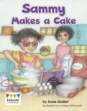 Sammy Makes a Cake by Anthea Whitworth Paperback Book