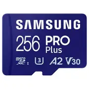 Samsung PRO Plus + Adapter microSDXC 256GB. MB-MD256SA