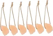 Hohopeti 6 Pack Accessories Organic Salt Lick Blocks Cattle Deer Livestock Mineral Licking Salt Block