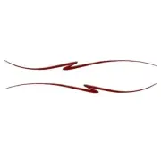 Rinker Boat Decals 218166 | Captiva Models 58 x 3 1/2 Inch (Set of 2)