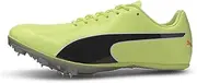 [PUMA] Unisex Adults' Evospeed Sprint 10 Track & Field Shoes, Yellow (Fizzy Yellow Black 01)