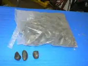 AQUARIUM TANK BLACK ROCKS FOR FISH PET SNAKE TANK TURTLE FISH REPTILE TANK