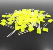 1000PCS 2x5x7mm 2*5*7MM Rectangle LED Yellow Colour Yellow Light Emitting Diode