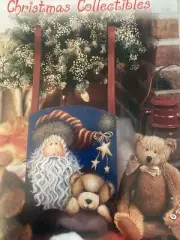 A Paintworks Christmas Excerpt: Santa and Teddy Bear Sled by Sharon Saylor