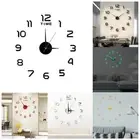 Beautifully Designed 40cm 3D Mirror Wall Clock Adds Style to Any Space