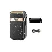Men Electric Razor Cordless Beard Trimmer Twin Blade USB Rechargeable Grooming Razors