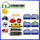 Battery + Filters Brushes 3-armed kits Cleaning Tools for iRobot Roomba 630 670