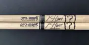 ProMark Millennium Wood Drumstick Pair Black Eyed Peas Keith Harris Model USED