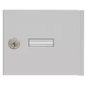 Door and Lock Standard A Size for 4Bplus Horizontal Mailbox with 2 Keys Aluminum