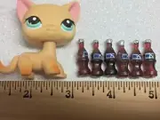 Dollhouse Miniature 6 Pc Pepsi Cola Soda Bottle Drink 1:6th Scale ACCESSORIE