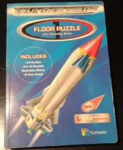 THUNDERBIRDS 15-piece Jigsaw Puzzle & Activity Sticker Book 2004 Ages 3+