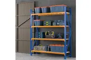 Giantz 2.4Mx2M Garage Shelving Warehouse Rack Pallet Racking Storage Shelf Blue
