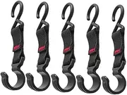 5Pcs Strap S-Hook Awning Brackets Storage Hooks Rack Hook Camping Hanging Storage Hangers Hooks Functional