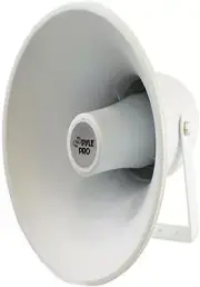 Indoor Outdoor PA Horn Speaker - 9.4 Inch 30-Watt Power Compact Loud Sound Megap
