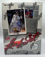 1990 LEAF SET Basball BOX Series 2 . Featuring YOGI BERRA 36 packs