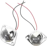 SWOOMEY 3led License Plate Light Bulbs Universal Taillight Replacement Car Tag Lamp for Rv Truck Vehicle