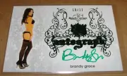 2015 Benchwarmer BRANDY GRACE Sin City #17 Green Autograph/11 PLAYBOY - Fokkers