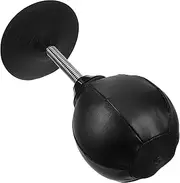 Tabletop Boxing Ball with Suction Cup Black Pressure Releasing Fitness Exercise Ball for and Eye Coordination Training at Home Office
