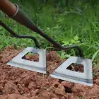 AU Handheld Hollow Hoe Thickened Agricultural Weeding Hoe Loosening Soil Tool(21
